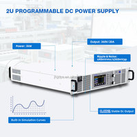 Fuente de Alimentación de CC Ajustable de 360V, Montaje en Rack 2U, Tipo Programable, Excelente Rendimiento Dinámico para Pruebas de Envejecimiento de Productos Electrónicos