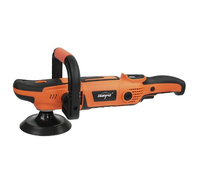 Polisseuse de voiture à double action personnalisée 1300W, machine à polir vibrante, polisseuse de verre, 5 tailles de tampons, 800-2500 tr/min, portable pour voiture