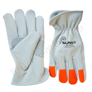 Best Selling Customize Logo Goat Skin Leather Working <b>Driver</b> <b>Gloves</b> 2021 - Product Image 2
