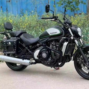 Motocicleta <span class=keywords><strong>Kawasaki</strong></span> <span class=keywords><strong>Vulcan</strong></span> S 650 Cruiser Usada, Excelente Estado. Motor Bicilíndrico de 650cc Refrigerado por Líquido, Frenos ABS y Alforjas - Product Image 3