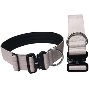 Heavy Duty Nylon Dog <b>Collar</b>, Soft Padded Lining & Quick Release Metal Buckle for Medium Large Breeds - Product Image 1