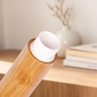 Tubes cosmétiques en bambou de 6 ml pour salon de beauté, usage domestique, écologiques, pour contenir du gloss à lèvres, du baume à lèvres