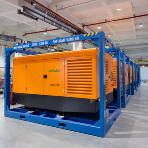 Export High Quality Skid Mounted Portable Compressor 10bar - Product Image 1