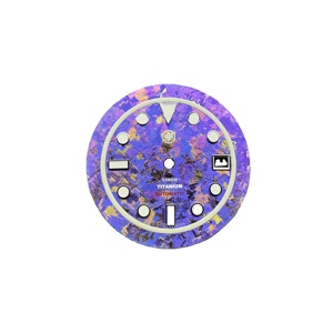 カスタムメイドのクリスタルチタン製時計文字盤、OEMデザイン対応、高品質時計部品文字盤、超夜光仕様 - Product Image 3