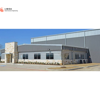 Hangar de stockage en structure métallique, hangar de stockage préfabriqué, entrepôt en acier prêt à l'emploi, bâtiment en acier portable pour le stockage