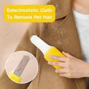 Brosse à épiler 2 en 1 Banana Pet Sticky Pet Hair Remover Roller for Clothes - Product Image 2
