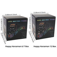 Panneau de matrice LED Devil Eyes automobile-Affichage souple flexible programmable | Phare de voiture/camion/éclairage de fenêtre