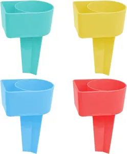 5 Stück Strand-Becherhalter,Portable Beach  Cup,Strand-Getränkebecherhalter,Beach Getränkehalter, Multifunktionaler  Sandbecherhalter, Strand-Becherhalter,Stapelbarer Strandbecherhalter für  Getränke. : : Küche, Haushalt & Wohnen