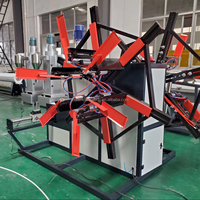 Machine d'extrusion de plastique pour la fabrication de tuyaux HDPE PPR, ligne d'extrusion pour la production de tuyaux en fibre optique PE