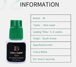 Baja humedad <span class=keywords><strong>IBeauty</strong></span> 5ml IB Ultra Super Glue 2s Pestañas de secado rápido Adhesivo individual de 5ml - Product Image 6