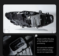 Phares LED SYA pour BMW, nouvelle version de modernisation/amélioration, feux de voiture F32, lentille de projecteur 2013-2018, phare double DRL automobile