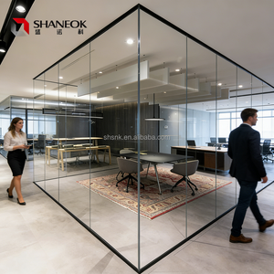 <span class=keywords><strong>Cloison</strong></span> de séparation en verre pliable, <span class=keywords><strong>cloison</strong></span> de bureau en verre mobile, <span class=keywords><strong>cloison</strong></span> <span class=keywords><strong>amovible</strong></span> en verre pour bureau, sans cadre, en aluminium - Product Image 1