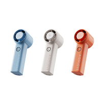 SOLOVE vente en gros 5000mAh petit ventilateur pratique Mini batterie Rechargeable Portable électrique ventilateur de réfrigération de poche pliable