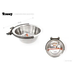 Yommy Ciotola per Animali Domestici 21cm in Acciaio Inossidabile da Appendere - Product Image 2