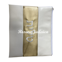 Sacs à fermeture éclair Resure Custom Embroidery Logo Multi Colors Velvet Talit & Tefillin la Bible Pochettes de rangement