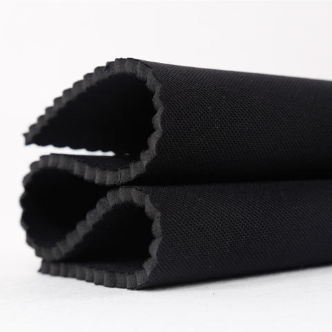 3mm 5mm SBR SCR CR Neoprene Rubber Sheet Small Diamond Fabric with Polyester Fabric/Nylon Fabric Used to Knee pads