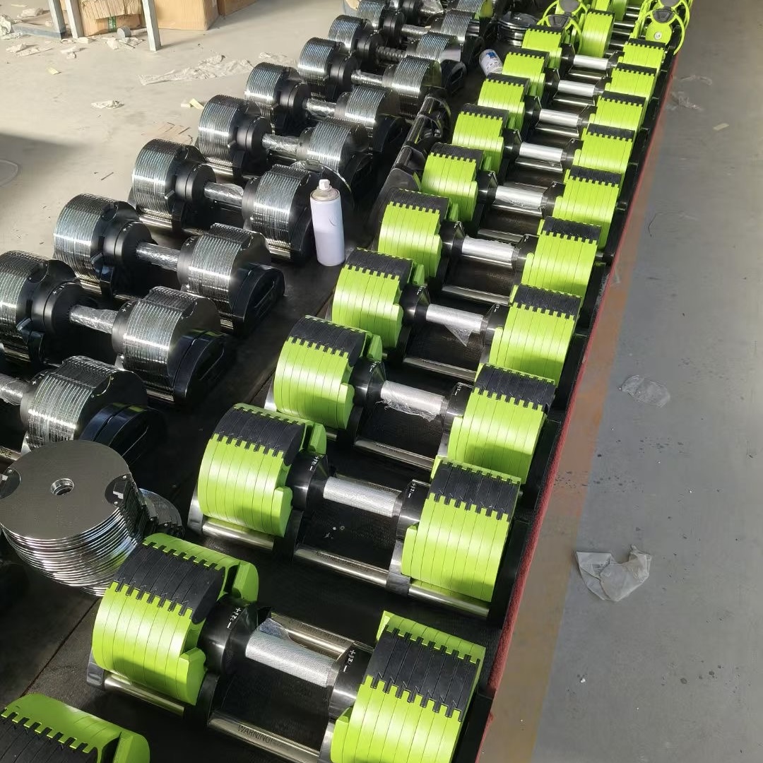 Adjustable Steel Dumbbells Durable Free Weights with Rubber Coating Versatile Home/Gym Workout Equipment for Exercise