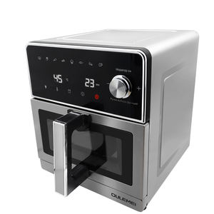 Friteuse numérique intelligente OEM ODM 1500W de haute qualité, conception carrée en acier inoxydable pour usage domestique, source électrique moderne - Product Image 4