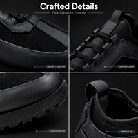 RADOLFA Sneakers sportives pour hommes en cuir véritable de haute qualité, texture mixte, baskets décontractées, style italien, OEM