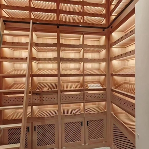 Cantina <span class=keywords><strong>di</strong></span> sigari su misura per la casa <span class=keywords><strong>di</strong></span> sigari <span class=keywords><strong>di</strong></span> legno moderno Bordeaux Bordeaux cantina <span class=keywords><strong>di</strong></span> sigari - Product Image 4