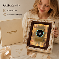 Магнит на холодильник Custom Del Rey NFC CD Player с музыкой DIY, 2 виниловых диска, подарок для фанатов Coachella, декоративный ночник, вращающийся