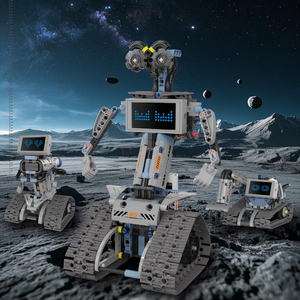 Kaiyu K96170 Robot Interstellare 5 in 1 con Luci LED a Cambio Espressione, Giocattoli STEM per Bambini, Set di Blocchi da Costruzione Programmabili Fai-da-Te - Product Image 2