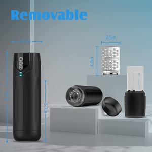 Masturbateur masculin automatique rotatif vibrant multi-vitesses réglable, rechargeable par USB, étanche IPX7, en silicone, modèle Dragon - Product Image 4
