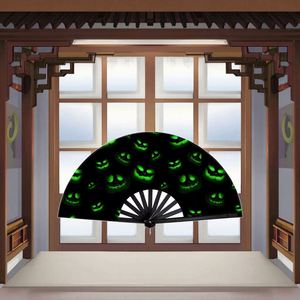 One-Hand Swing <b>Bamboo</b> Kung Fu Fan Printed Design Music-Style Angel Painting Basket for Parties Party Decoration Souvenir Craft - Product Image 3