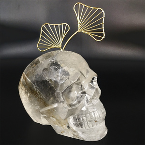 Bán Buôn Hộp Sọ Tinh Thể Thạch Anh Trong Suốt Tự Nhiên Hộp Sọ Tinh Thể Thạch Anh Trắng Để Trang Trí - Product Image 3