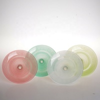 Service de noël coloré, serveur de mariage, support en cristal, gâteau, Fruit, assiette à bonbons
