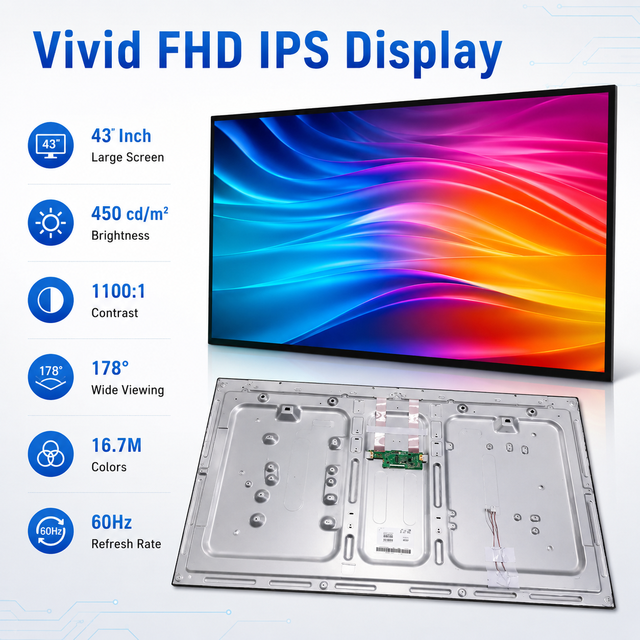 Display LD430EUE-FHB1 LCD Display Panel for Desktop Monitor 43 Inch FHD 1080P Original LCM LVDS