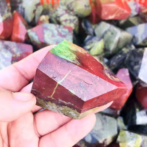 Piedra de Sangre de Dragón Natural Tallada a Mano al por Mayor, Piedra Pulida en Forma Libre para Decoración del Hogar y Sanación - Product Image 5