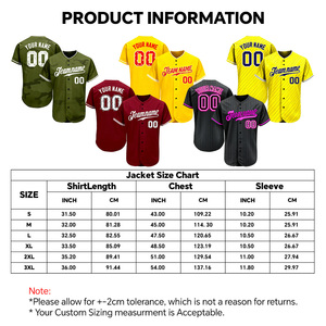 Uniforme de Béisbol y Sóftbol Personalizado para Hombre, Jersey Transpirable con Botones y Opción de Talla Grande para Sublimación al por Mayor - Product Image 3