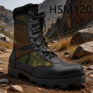 Botas <span class=keywords><strong>de</strong></span> Combate ZYF, Modelo Woodland Trek, Resistentes a Desgarros, con Suela <span class=keywords><strong>de</strong></span> Goma Altama, Patrón <span class=keywords><strong>de</strong></span> Camuflaje, Tela <span class=keywords><strong>de</strong></span> Nailon, Botas <span class=keywords><strong>de</strong></span> Caza HSM120 - Product Image 2