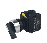 LA38 24V Interrupteurs à bouton-poussoir en plastique illuminé personnalisé 22mm Conception modulaire de blocs