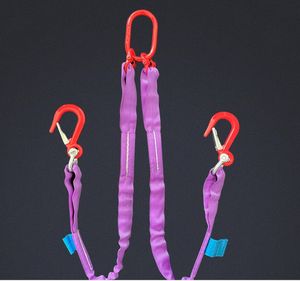 認定25mmフラットウェビングスリング50ton <span class=keywords><strong>3t</strong></span>リフティングスリングウェビングスリング1トンリフティング容量 - Product Image 3