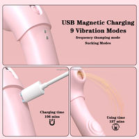 Vibrateur clitoridien à succion, stimulateur de point G avec fonction de léchage de langue, en silicone IPX7, rechargeable par USB, jouet sexuel pour adultes OEM