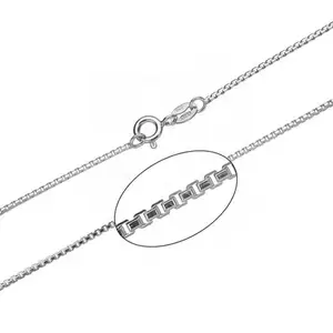 Hot sale 925 sterling silver chain jewelry necklace designer
