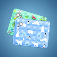 Tapis rafraîchissant portable pour animaux de compagnie – Coussin d'été respirant et auto-refroidissant pour chiens, idéal pour l'intérieur et l'extérieur par temps chaud