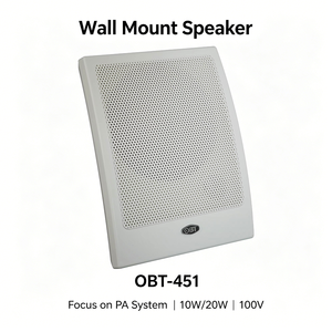 Altavoz de montaje en pared, material duradero ABS, cubierta de filtro de aire de metal antioxidante para taller, <span class=keywords><strong>restaurante</strong></span> - Product Image 1