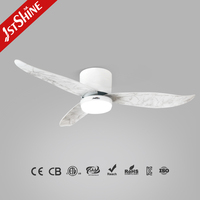 Ventilateur de plafond 1stshine Profile Motor, usage intérieur/extérieur, compatible Alexa et Google, maison intelligente, flux d'air puissant, ultra silencieux