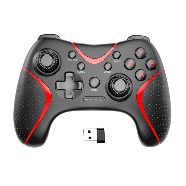 Wireless 2.4G Controller for Windows PC and Android,Gamepad with Hall Effect Joysticks