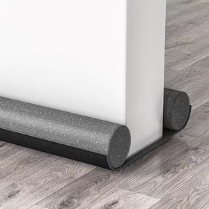 Tira de Sellado para la Parte Inferior de la Puerta, Aislante Acústico y Térmico de EPDM, a Prueba de Viento y Mosquitos, de Espuma de Goma, con Corte Personalizado - Product Image 5