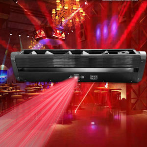 Un solo haz rojo RGB Disco Show Stage Laser Light Six Axis Focused Lighting para Night Club DJ - Product Image 1