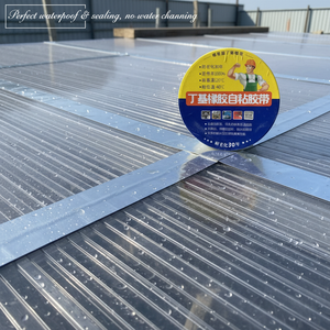 Cinta <span class=keywords><strong>de</strong></span> Butilo con Lámina <span class=keywords><strong>de</strong></span> Aluminio Industrial BZJ - Impermeable, Antienvejecimiento, Resistente a los Rayos UV y al Moho, Ecológica, para <span class=keywords><strong>Aislamiento</strong></span> <span class=keywords><strong>de</strong></span> <span class=keywords><strong>Techos</strong></span> - Product Image 2