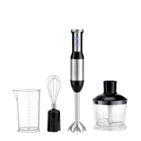 Mixeur plongeant électrique portable haute puissance 2026 pour usage domestique, ensemble avec bol mélangeur, moteur CC de haute qualité, pour smoothies et mélange tactile