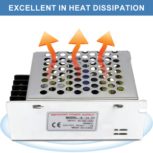 Alimentation électrique à découpage ESann Direct Selling <span class=keywords><strong>AC85</strong></span> 240V vers DC 24V 24W 48W 60W 72W 100W 120W 150W 1A, convertisseur AC/DC, transformateur DC - Product Image 4