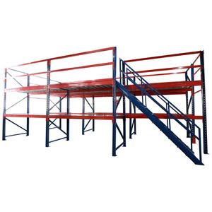 Thép Ổn Định Cấu Trúc Nền Tảng Lưu Trữ Kho Tầng Lửng Với Kệ - Product Image 3