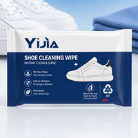 Toallitas Limpiadoras de Zapatos No Tejidas, Envueltas Individualmente, de Secado Rápido, de Un Solo Uso, Suministro a Granel, Logotipo Personalizado OEM, Marca Privada de Fábrica