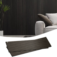 Panneaux muraux acoustiques en bois MDF ignifuge, en stock aux États-Unis, sans MOQ, livraison rapide, panneaux en polyester pour hôtel et bureau